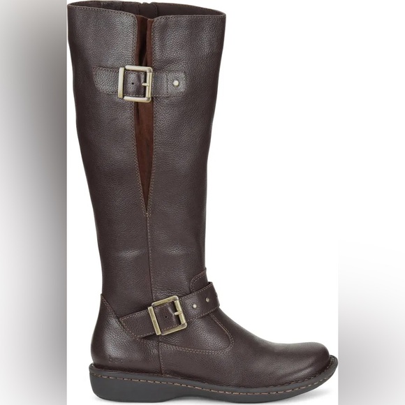 boc Shoes - BOC Women’s size 8 High Brown Leather Boots with Buckle